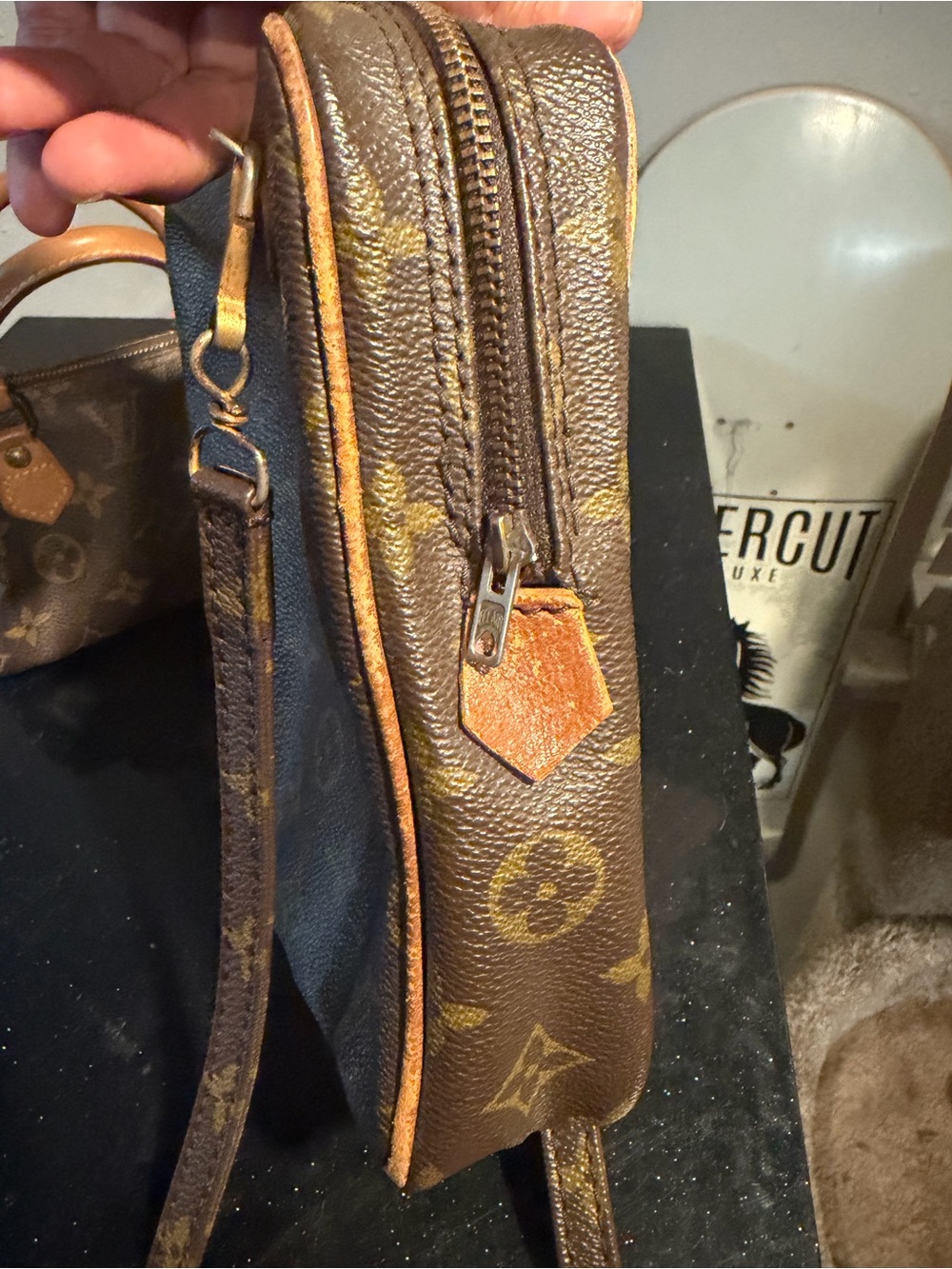 Vintage Louis Vuitton No.75 Vit Posh Monogram Rare Shoulder Bag. - Picture 4 of 7